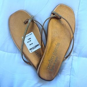 Brand new never worn Pedro garcia Sandles